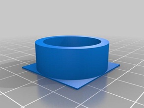 anello nfc modello per creare uno stampo anelli molle titolare stand tag 3d print model - Mito3D