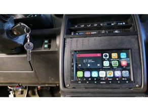 2 din radio adapter suzuki vitara sidekick geo tracker automotive 1 car 3d print model - Mito3D