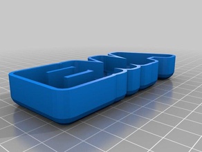 ema baixo recipientes personalizado 3d print model - Mito3D
