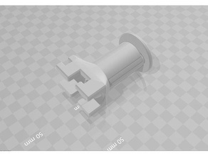 extendable filament holder ultimaker original 3d printer accessories spool 3d print model - Mito3D