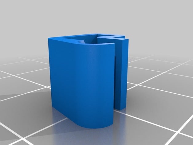 175mm filament clips - monoprice 1kg spool 3d printer accessories 3D print model - Mito3D
