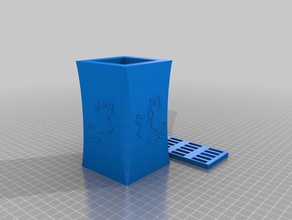 kittly planter lattice 3d printing 3d print model - Mito3D