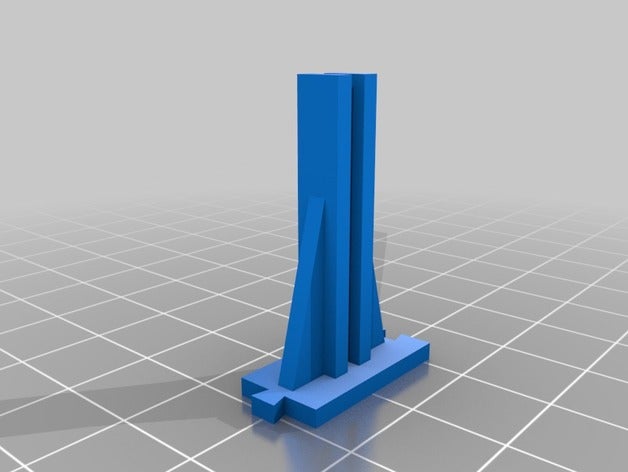 mobile rack-partition Halter Haushalt partition 3D print model - Mito3D