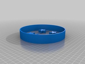 4 star dragonball cookie cutter kitchen & dining z 3d print model - Mito3D