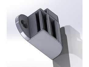 organizer porta-sd-USB-Stick-Profil 2020 anycubic 3d Drucker Zubehör 3d print model - Mito3D