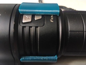 fenix tk51 keylock flashlight hobby fenixtk 3d print model - Mito3D