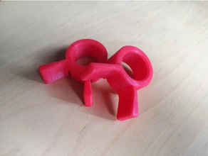 dumbbell bar collar 3d printing gym workout 3d print model - Mito3D