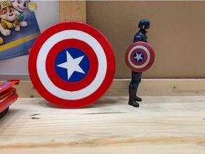 captain america shield wearable playsets 3d print model - Mito3D
