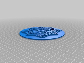 sos moneda monedas & insignias 3d print model - Mito3D