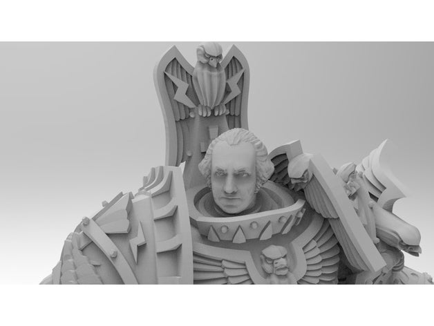 george washington Kaiser der Menschheit Spielzeug & game Zubehör 40k abe mini minis Präsident warhammer wh40k 3D print model - Mito3D
