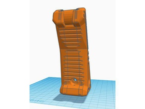 caliburn biggurl afg angled fore grip remix sport & outdoors esper talon claw 3d print model - Mito3D