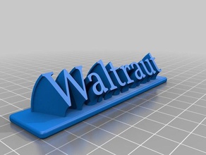 waltraut ofis özelleştirilmiş 3d print model - Mito3D