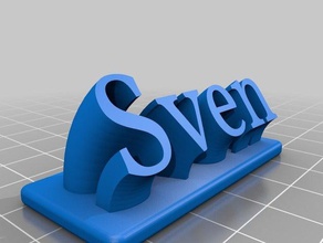 sven ofis özelleştirilmiş 3d print model - Mito3D