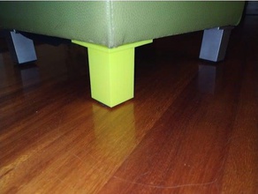 pata mueble las piezas de repuesto patas 3d print model - Mito3D