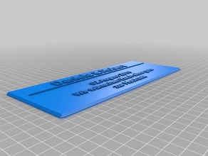 dani robert de la oficina personalizado 3d print model - Mito3D