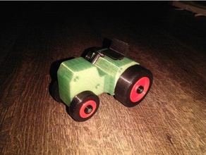 tractor kids toy mechanical toys 608 bearing kid 3d print model - Mito3D
