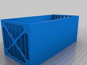 my customized remix resistor storage drawers tool holders & boxes 3d print model - Mito3D