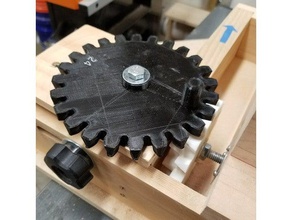 new gears box joint jig tools matthias wandel woodgearsca 3d print model - Mito3D
