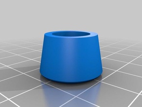 meu personalizados tubo de tampa extremidade peças substituição personalizado 3d print model - Mito3D