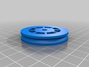 my customized rope pulley w shackle sport & outdoors 3d print model - Mito3D