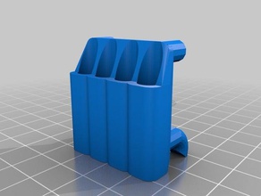 very small spade bits holder tool holders & boxes customized 3d print model - Mito3D
