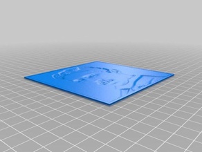 tesla neg 005 2d art customized 3d print model - Mito3D