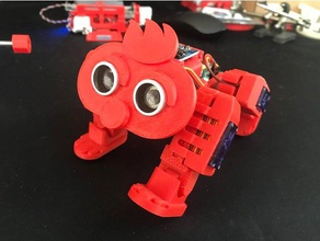 4-patas andando robô 2 robótica arduino curta 3d print model - Mito3D