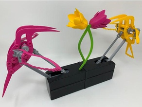 hummingbirds art 3d print model - Mito3D
