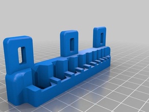 chave sextavada titular skadis - versão mais curta organização 3d print model - Mito3D