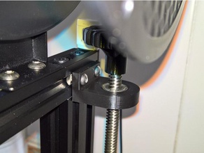 guia eje z remix ender 3 lead screw stabilizer 3d printer parts 3d print model - Mito3D