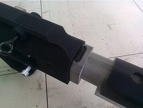 m4 Rohr-adapter-mini-roni sport & im freien airsoft Zubehör stock tube 3d print model - Mito3D
