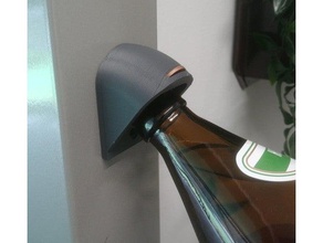 cerveja moderna abridor de parede do agregado familiar 3d print model - Mito3D