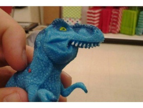 finofaurio rex hayvanlar 3d print model - Mito3D