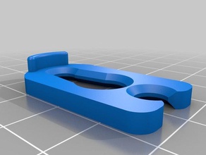 Postfach latch-clip Ersatz-Teile 3d print model - Mito3D