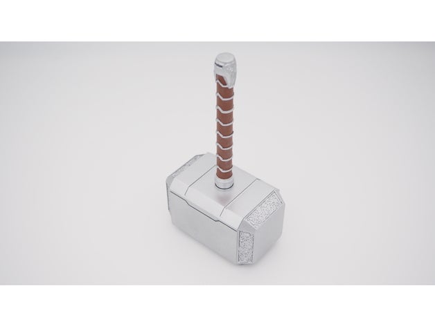 mjolnir-Stift office fan hammer marvel mjolnir Stift Federhalter thor 3D print model - Mito3D