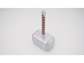mjolnir-Stift office fan hammer marvel mjolnir Stift Federhalter thor 3d print model - Mito3D