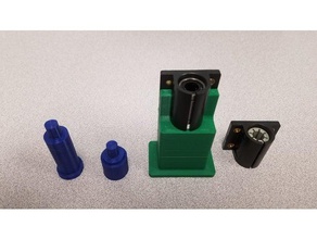 anet a8 bearing block tool 3d printer accessories upgrade linear 3d print model - Mito3D