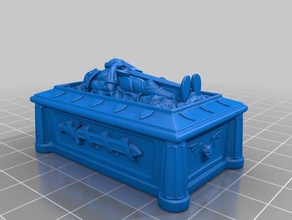 tomb playsets dnd furniture heroquest miniature 3d print model - Mito3D