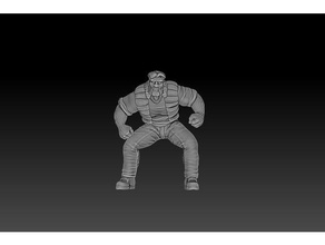 enforcers 3d printing cowboy spider-man spiderman superhero tabletop villan 3d print model - Mito3D