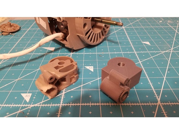 lasko pedestal fan hinge replacement parts 3D print model - Mito3D