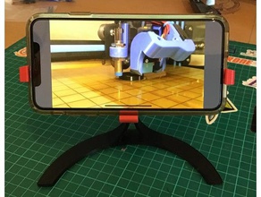 iphone stand - xs max mobile phone 3d print model - Mito3D