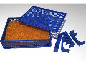 500g 1lb silica gel desiccant box 3d printer accessories container holder dessicant dry 3d print model - Mito3D