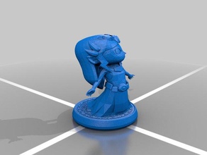 toon-zelda amiibo Spielzeug & game Zubehör legends zelda link nfc nintendo toon 3d print model - Mito3D