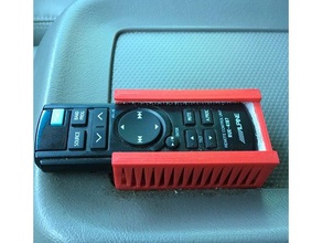 alpine remote holder automotive audio car mount stereo 3d print model - Mito3D