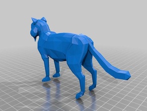 bobcat animaux animal cat 3d print model - Mito3D