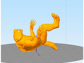 werecat yaratıklar 3d print model - Mito3D