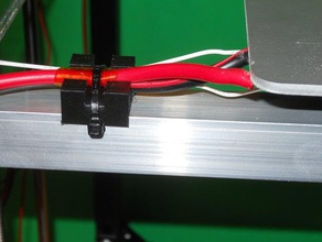 flsun cubo cama cabo de alívio tensão Impressora 3d peças aquecido cadeia socorro 3d print model - Mito3D