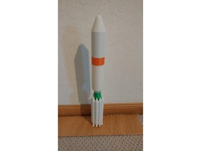 delta iii vehicles boeing rocket space spaceship 3d print model - Mito3D