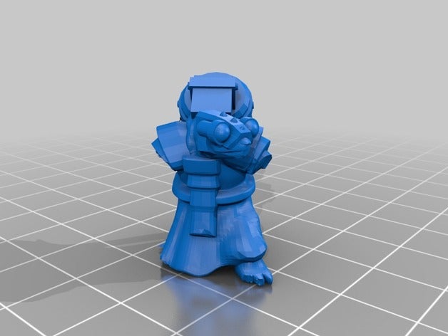 skaven ratmen gasmask remix brinquedos & games skryre wargaming warhammer 3D print model - Mito3D