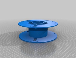amazonbasics 3d-Drucker filament-Spule 3d Drucker Zubehör amazon openscad spool 3d print model - Mito3D